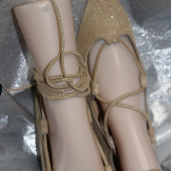 New Gap lace up ballet shoes - Picture 9 of 16